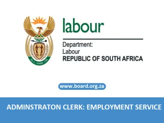 ADMINSTRATON CLERK: EMPLOYMENT SERVICE