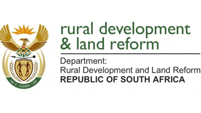 Department of Agriculture, Land Reform and Rural Development: Auxiliary Service Officer
