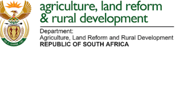 Department of Agriculture Land Reform and Rural Development recruits Secretary