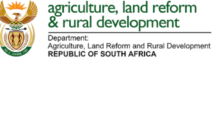 Department of Agriculture, Land Reform and Rural Development: Secretary vacancies