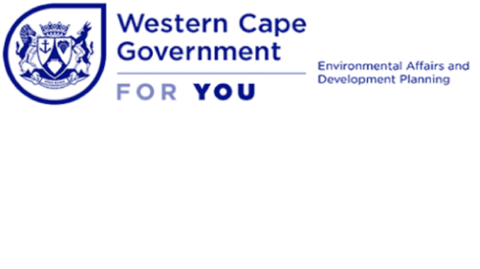Department of Environmental Affairs and Development Planning Administration Clerk