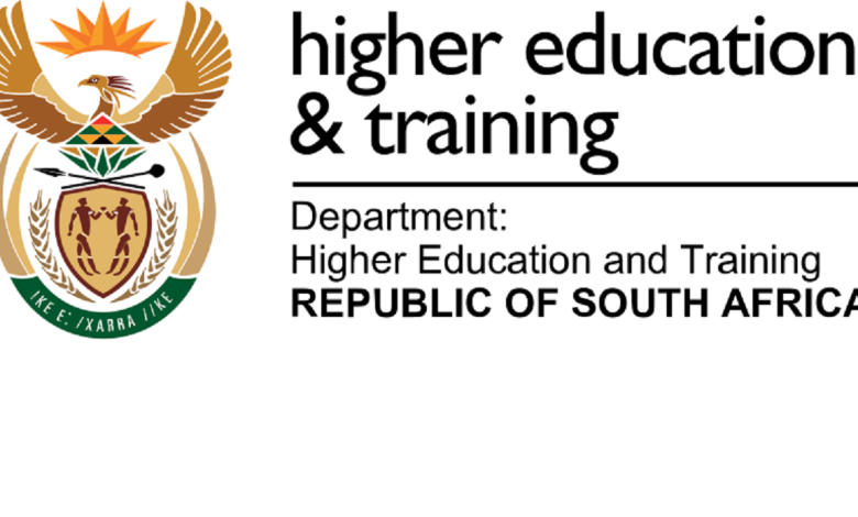 Department of Higher Education and Training: Food Services Aid