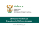 x4 Cleaner Positions at Department of Defence Limpopo