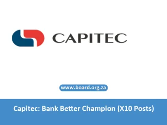 Capitec: Bank Better Champion (X10 Posts)