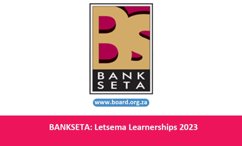 BANKSETA: Letsema Learnerships 2023