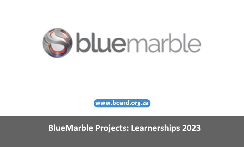 BlueMarble Projects: Learnerships 2023