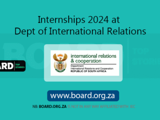 Internships 2024 at Dept of International Relations