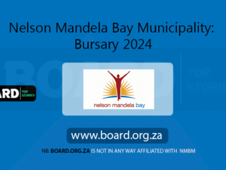 Nelson Mandela Bay Municipality: Bursary 2024