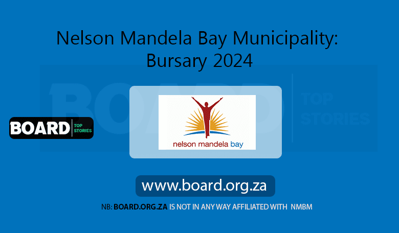 Nelson Mandela Bay Municipality: Bursary 2024