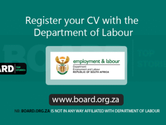 Register your CV with the Department of Labour