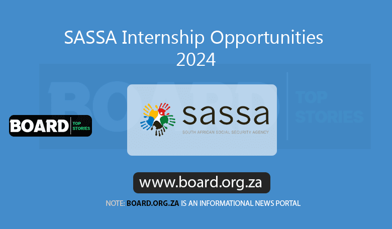 SASSA Internship Opportunities 2024 Board Opportunities   SASSA Internship Opportunities 2024 780x456 