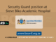 Security Guard position at Steve Biko Academic Hospital