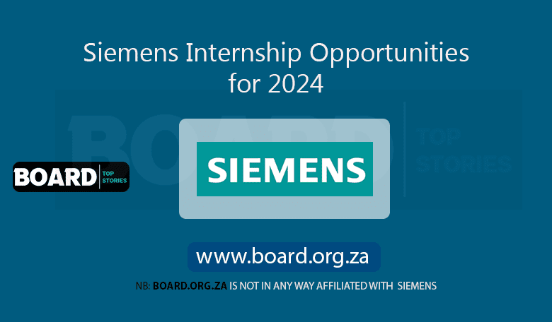 Siemens Internship Opportunities for 2024