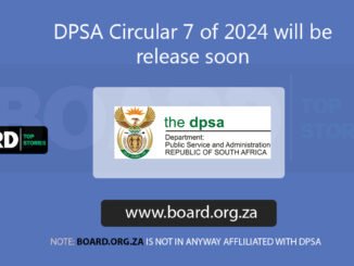DPSA Circular 7 of 2024 will be release soon