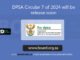 DPSA Circular 7 of 2024 will be release soon