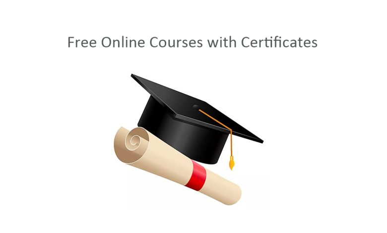 Free Online Courses with Certificates