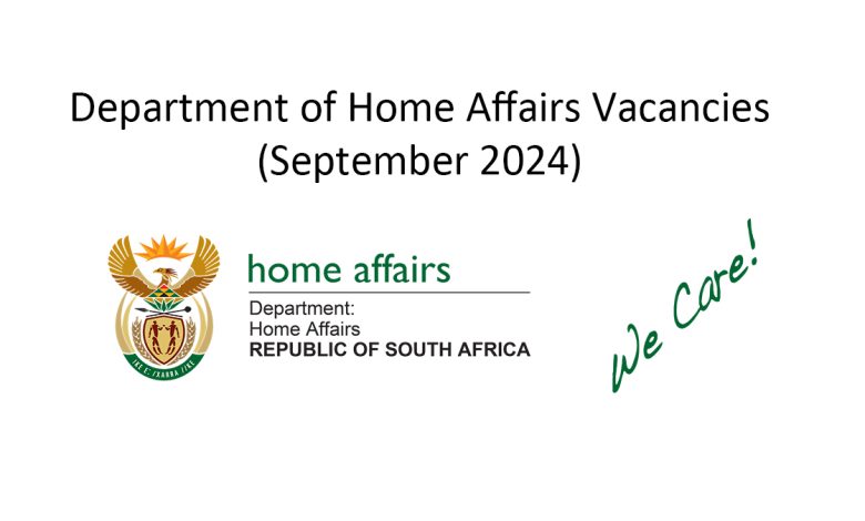 Department of Home Affairs Vacancies (September 2024)