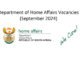 Department of Home Affairs Vacancies (September 2024)