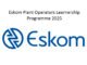 Eskom Plant Operators Learnership Programme 2025