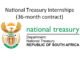 National Treasury Internships (36-month contract)