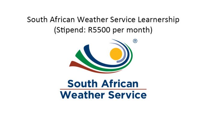 South African Weather Service Learnership (Stipend: R5500 per month)