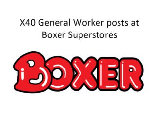 X40 General Worker posts at Boxer Superstores