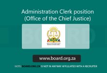 Administration Clerk position (Office of the Chief Justice)