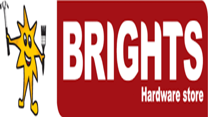 Brights Hardware Driver Code 8 - Industrial Sales Department