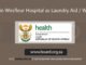 Join Wesfleur Hospital as Laundry Aid / Worker