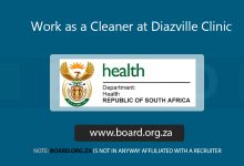 Work as a Cleaner at Diazville Clinic