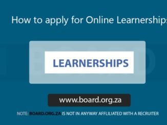 Online Learnerships in 2025 with Stipend