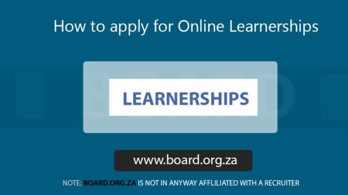 Online Learnerships in 2025 with Stipend