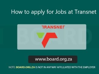 How to apply for Jobs at Transnet