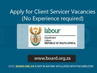 Apply for Client Service Vacancies (No Experience required)