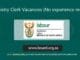 Registry Clerk Vacancies (No experience required)