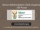 Senior Administration Clerk Vacancies (X6 Posts)