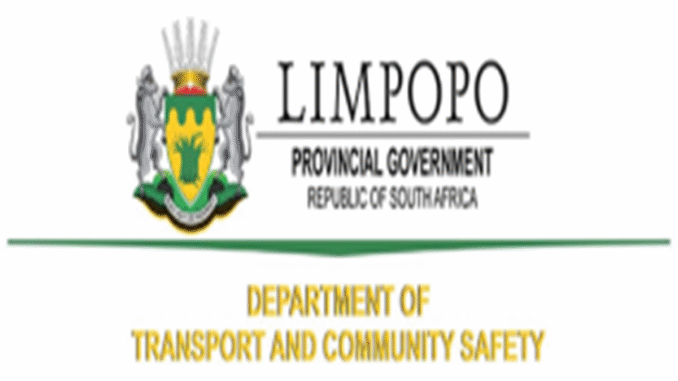X154 Traffic Learnerships At Limpopo Department of Transport And Community Safety
