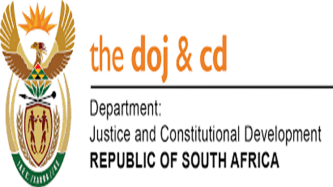 Department of Justice & Constitutional Development Messenger Posts